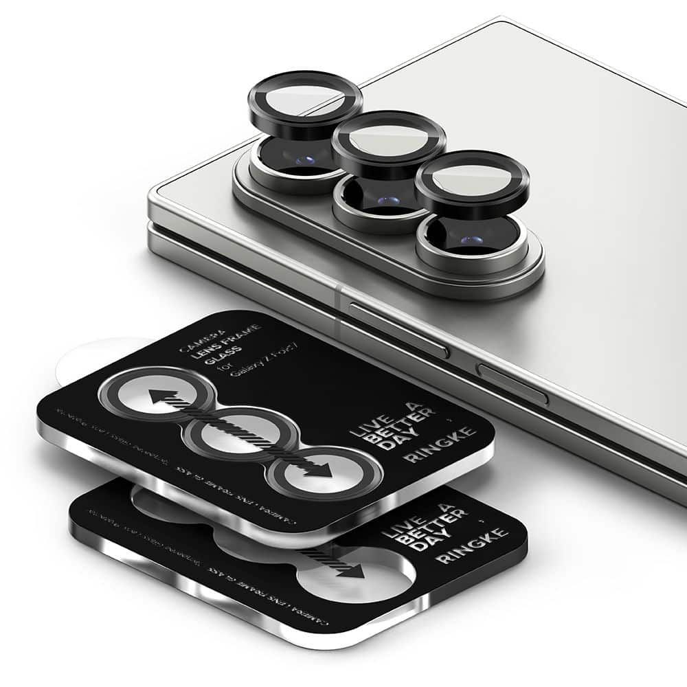 Samsung Galaxy Z fold 7 staklo za zaštitu okvira objektiva Ringke ( 2 kom. ) crno slika 4