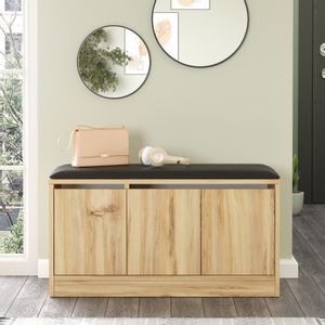 MR2 - KE - Oak Oak Shoe Cabinet