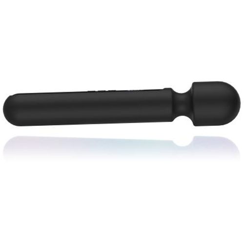 Digitalni Super Wand vibrator BLACQ, crni slika 3