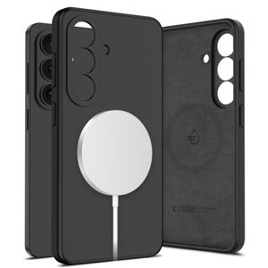 Tech-Protect silikonska MagSafe maskica za Samsung Galaxy S26 - crna