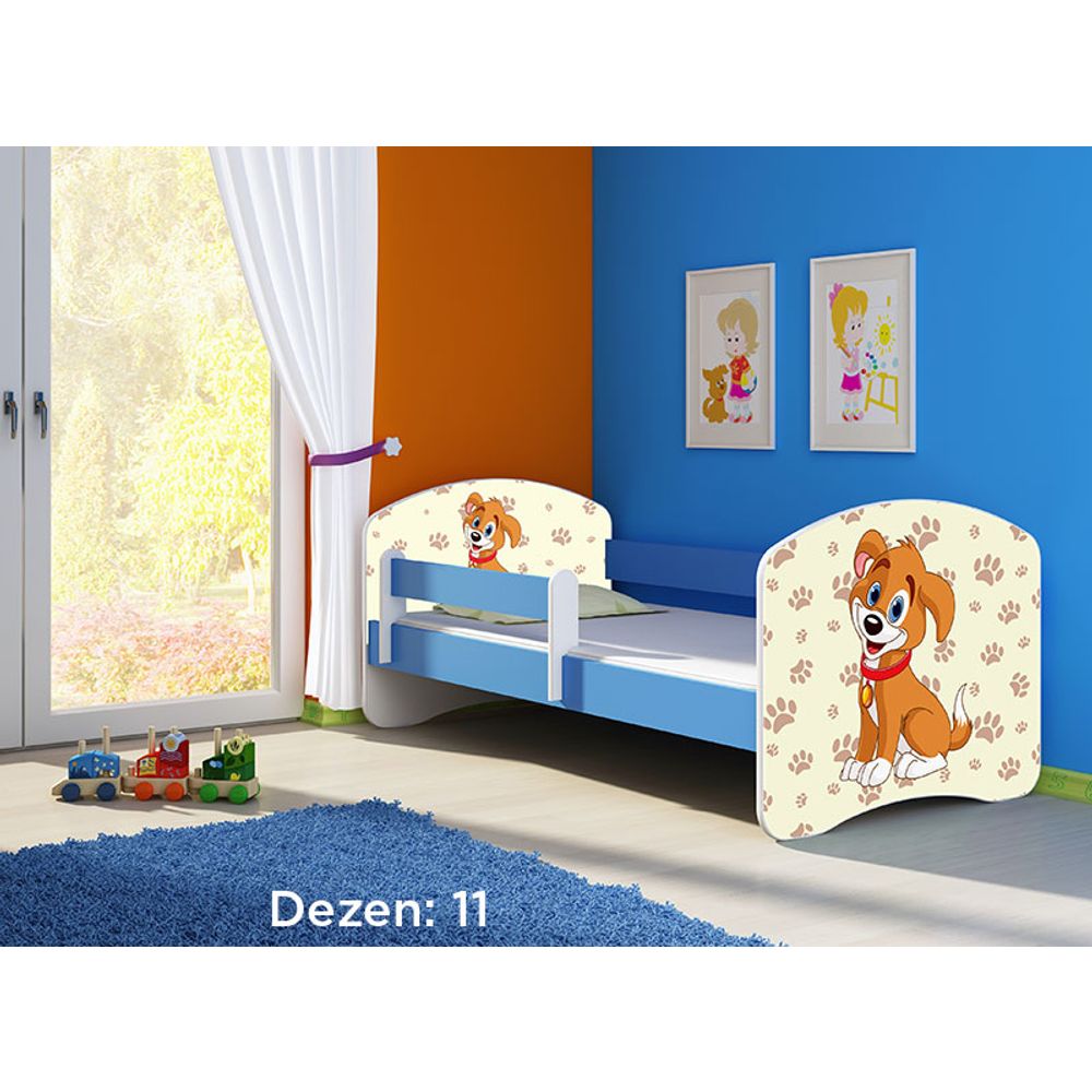 ACMA Dječiji krevet Acma II Blue - 180x80cm - Dezen 11 slika 2
