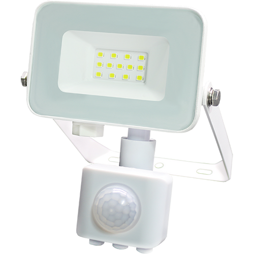 LED reflektor sa senzorom Green Tech 900 lm, 10W, 6500K, IP65, bijeli slika 1