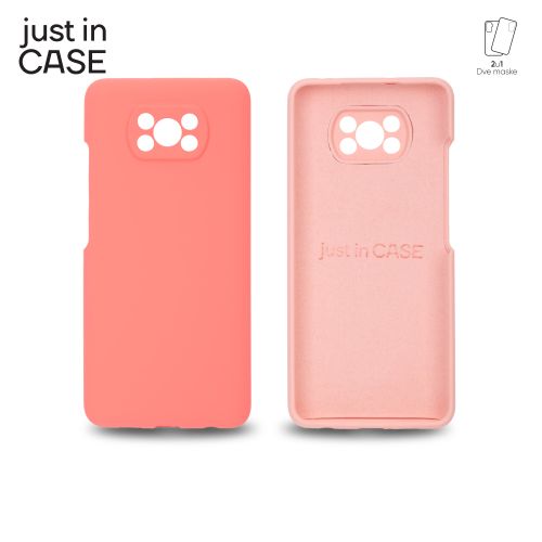 2u1 Extra case MIX PLUS paket PINK za Poco X3 Pro slika 3