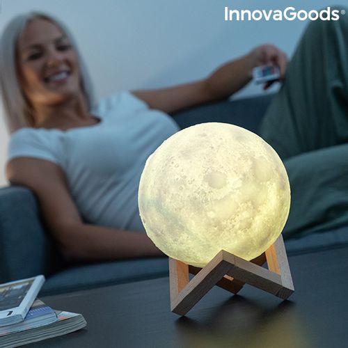 InnovaGoods Moondy punjiva LED svjetiljka oblik mjeseca slika 2