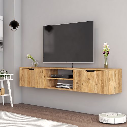 Denoya 2 TV Unit - Atlantic Pine v2 Atlantic Pine TV Unit slika 1