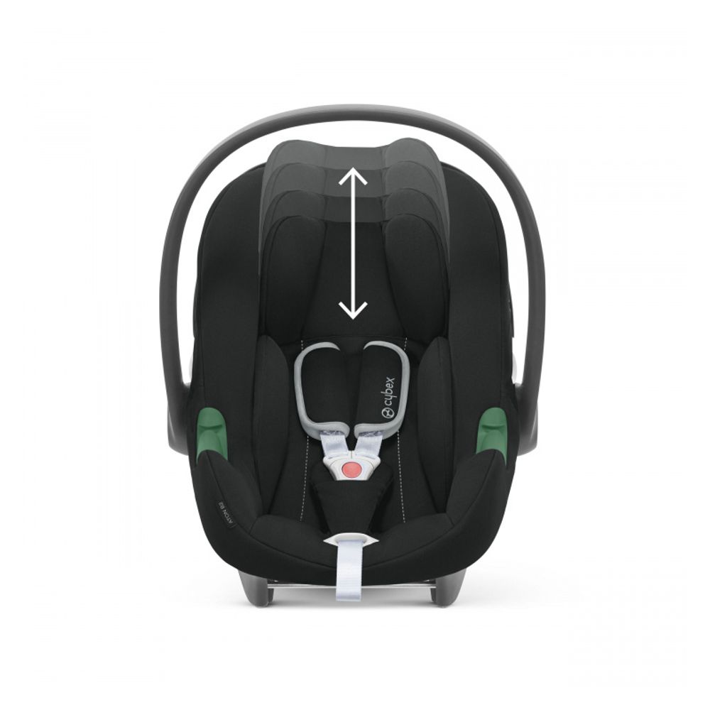Cybex Autosjedalica Aton B2 I-Size 40-87cm, Volcano Black slika 8