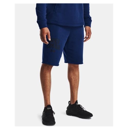 Under Armour Hlačice rival terry collegiate blue slika 2