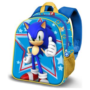 Mochila 3D Star Sonic the Hedgehog 31 cm