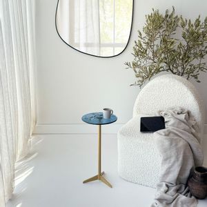 Solis 25 - Gold, Blue Gold
Blue Side Table