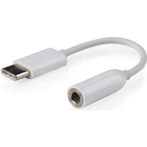 A-CM-3.5F-01 Gembird  USB type-C plug to stereo 3.5 mm audio adapter cable, white slika 3