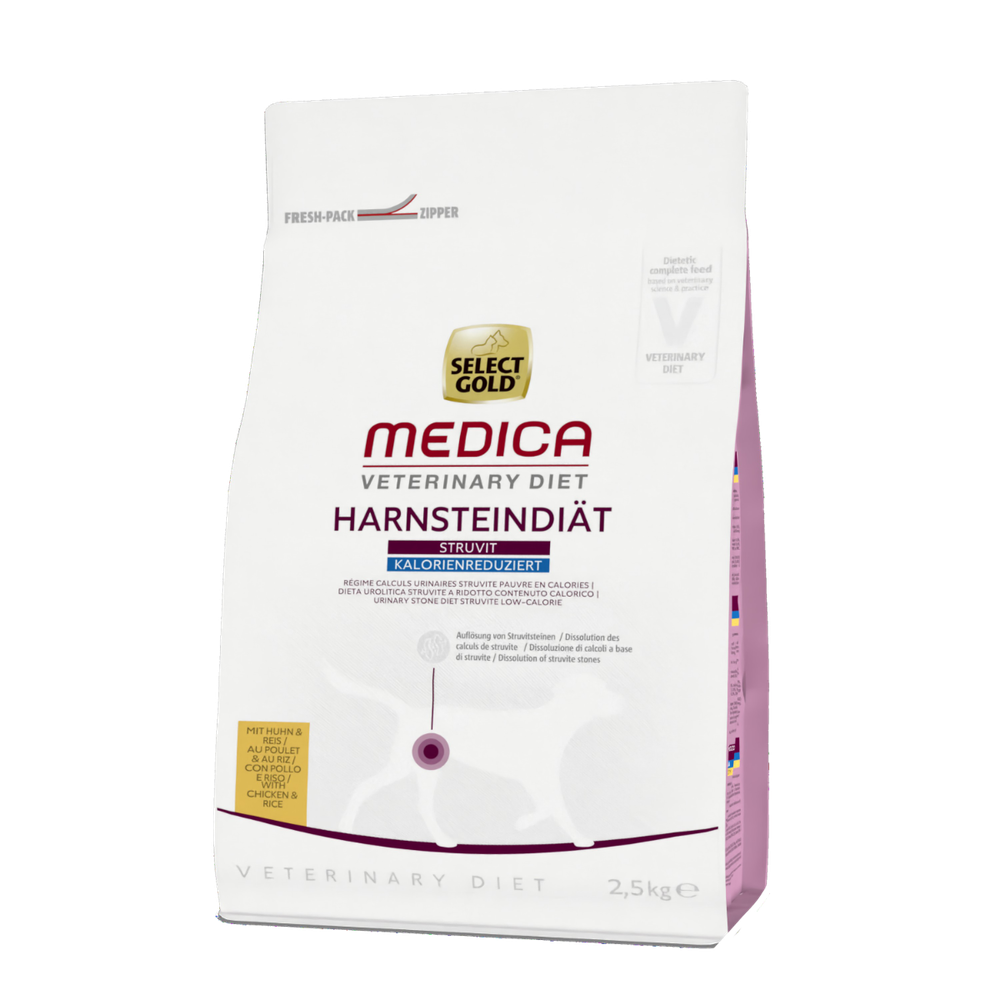 Select Gold Medica Struvit Low Calorie piletina i riža 2,5 kg slika 1