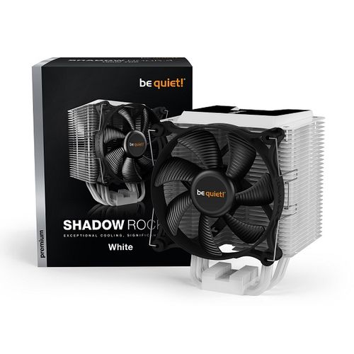 be quiet! BK005 Shadow Rock 3 White offers impressive cooling and quiet operation. Impressive cooling performance of 190W TDP slika 6