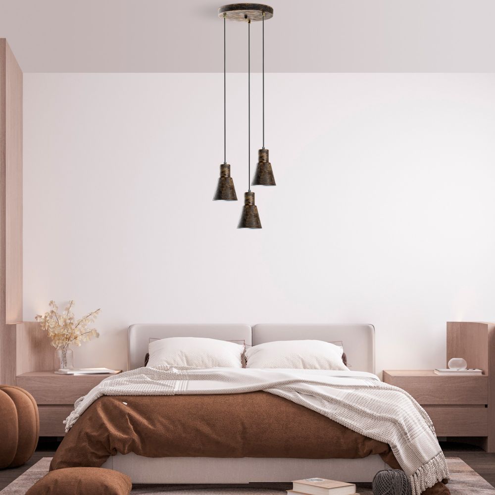 Luster KONIKKEM-6357-3-RETRO u Antiknom Stilu slika 2