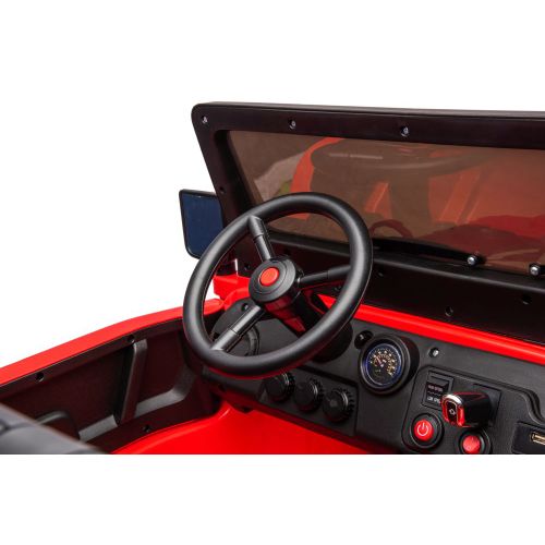 Auto na akumulator JH-102 4x4 - crveni slika 6