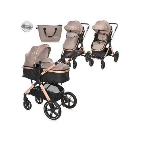 Lorelli Kolica Za Bebe Viola - Pearl Beige + Adapteri slika 1