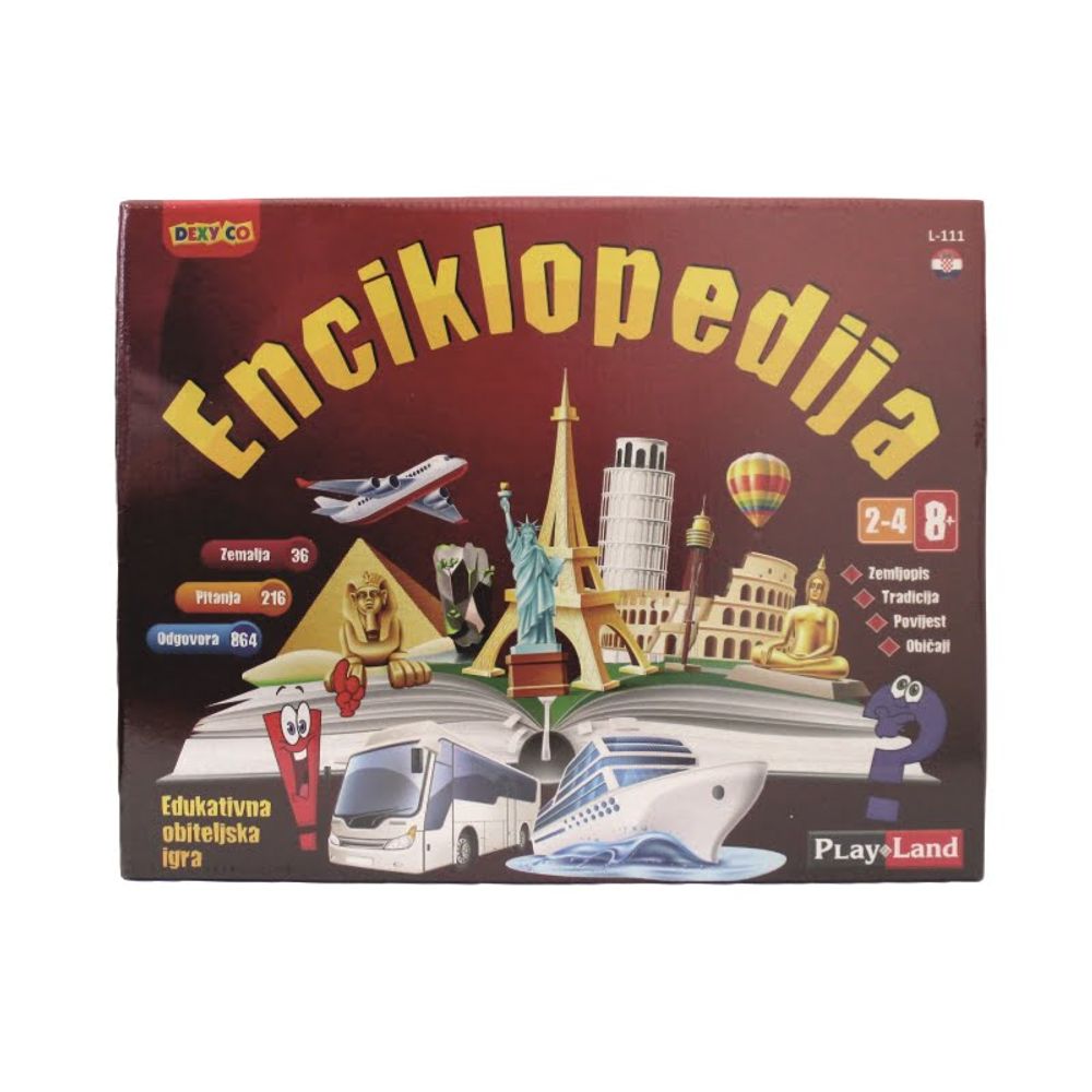 Play Land Društvena igra Enciklopedija - Latinica slika 1