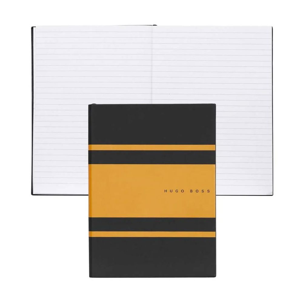 Notes A5 Essential Gear Matrix HNH127SL dikto, žuti, Hugo Boss slika 2