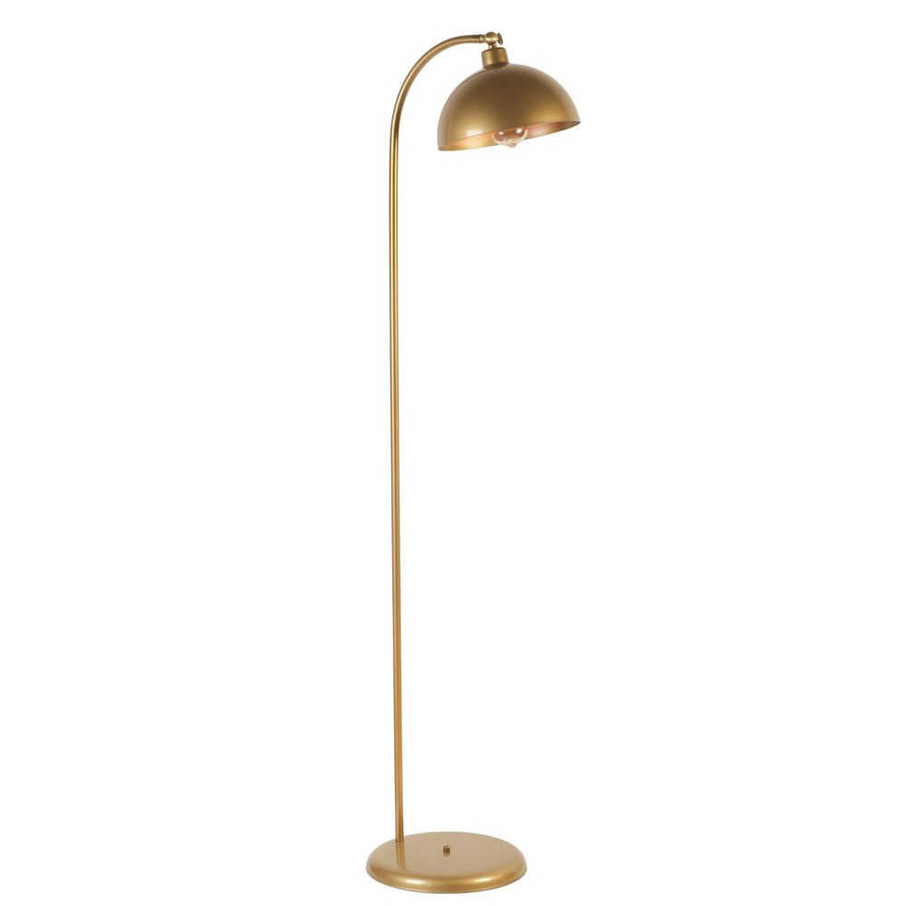 Azra Eskitme Retro Başlıklı Lambader - Zlatna Podna Lampa slika 2