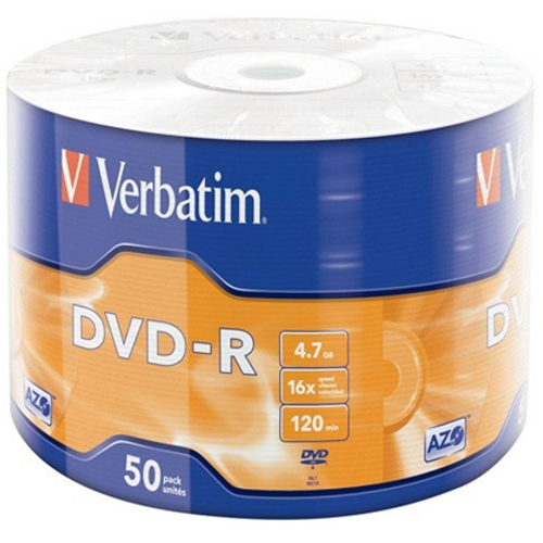 DVD-R VERBATIM 4.7GB 16X 4.7GB 1/50 DL WRAP/43791 slika 2