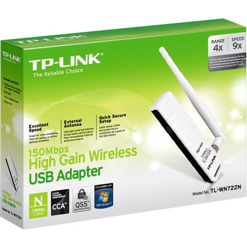 TP-LINK Wi-Fi mrežna kartica 150 Mbps - TL-WN722N slika 2