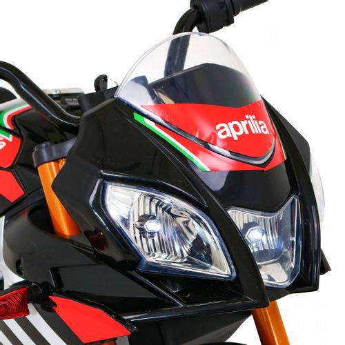 Licencirani motor na akumulator Aprilia Tuono V4 - crni slika 11