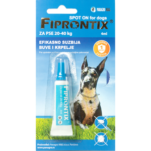 Fiprontix spot on za pse, protiv krpelja i buva 4 ml - 10 komada u pakovanju