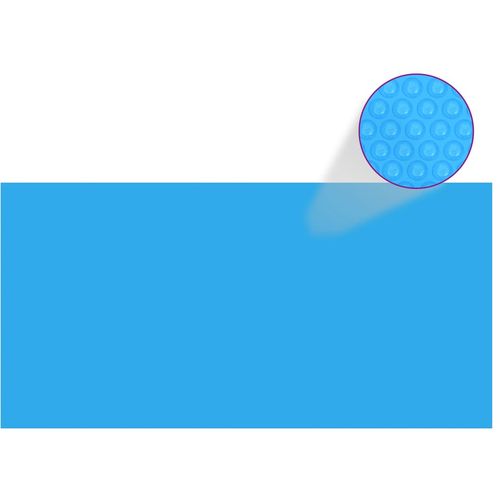 Pokrivač za bazen plavi 488 x 244 cm PE slika 11