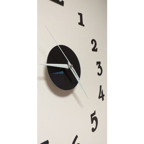 Veliki zidni sat minimalistički 70 - 130cm crni slika 5