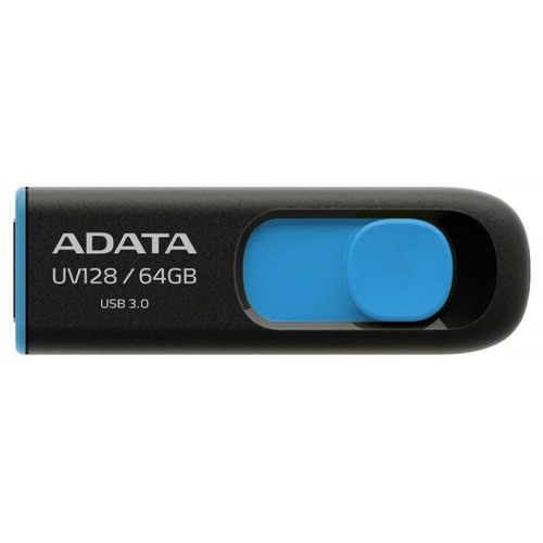 A-DATA 64GB USB 3.1 AUV128-64G-RBE crno plavi slika 1