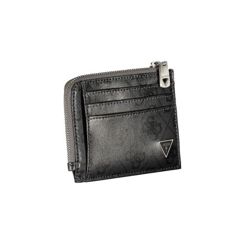 GUESS JEANS BLACK MEN'S WALLET slika 3