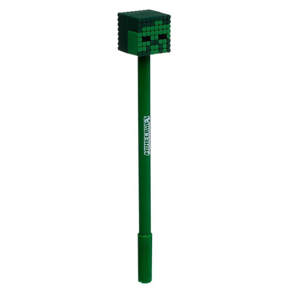 Kemijska olovka Puckator Minecraft s gumenim ukrasom (Pig/Bee/Zombie/Skeleton) sortirano 24/1 PEN254 slika 7