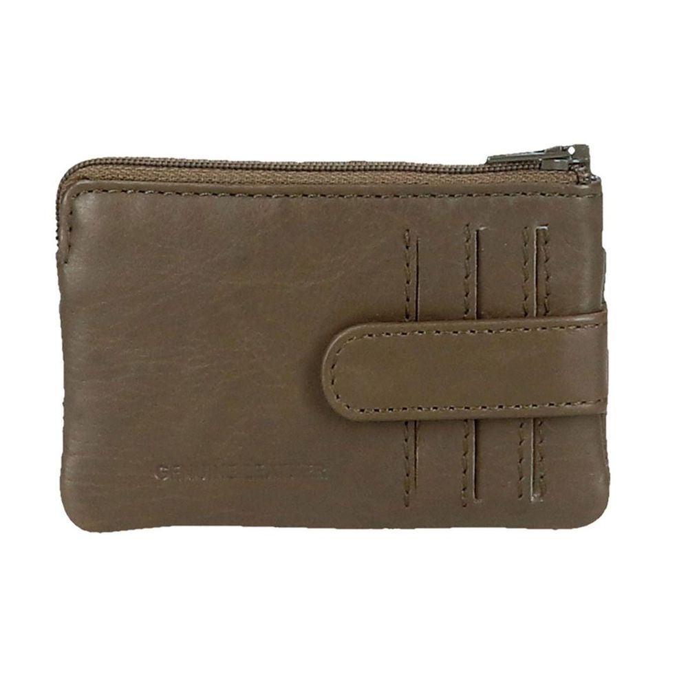 Pepe Jeans kožni novčanik 11 cm Badge 7370334, khaki slika 2
