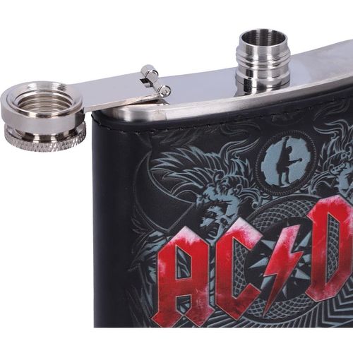 NEMESIS NOW ACDC BLACK ICE HIP FLASK slika 7