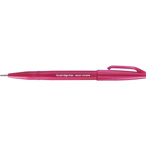 PENTEL kist Sign Pen bordo 10 kom slika 1