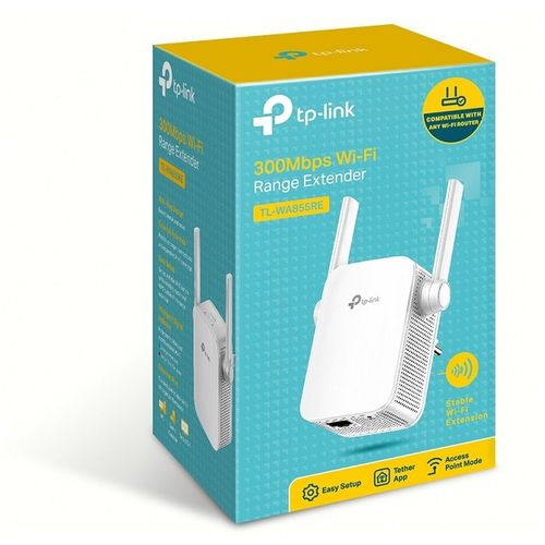 TP-LINK ekstender dometa TL-WA855RE Wi-Fi N300 300Mbps 1xLAN 2x eksterna antena slika 3