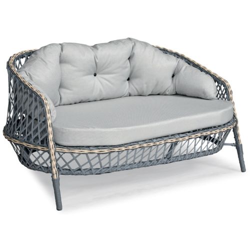 Lerra (1+1+3+Sehpa) Grey Garden Lounge Set slika 3