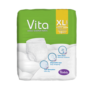 Violeta Vita Pelene gaćice za odrasle 10 XL Super+ 