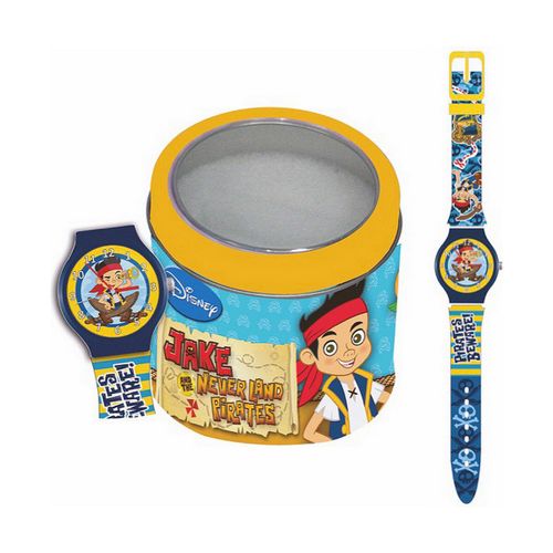 Dječji satovi Cartoon JAKE THE PIRATE - TIN BOX (Ø 33 mm) slika 1