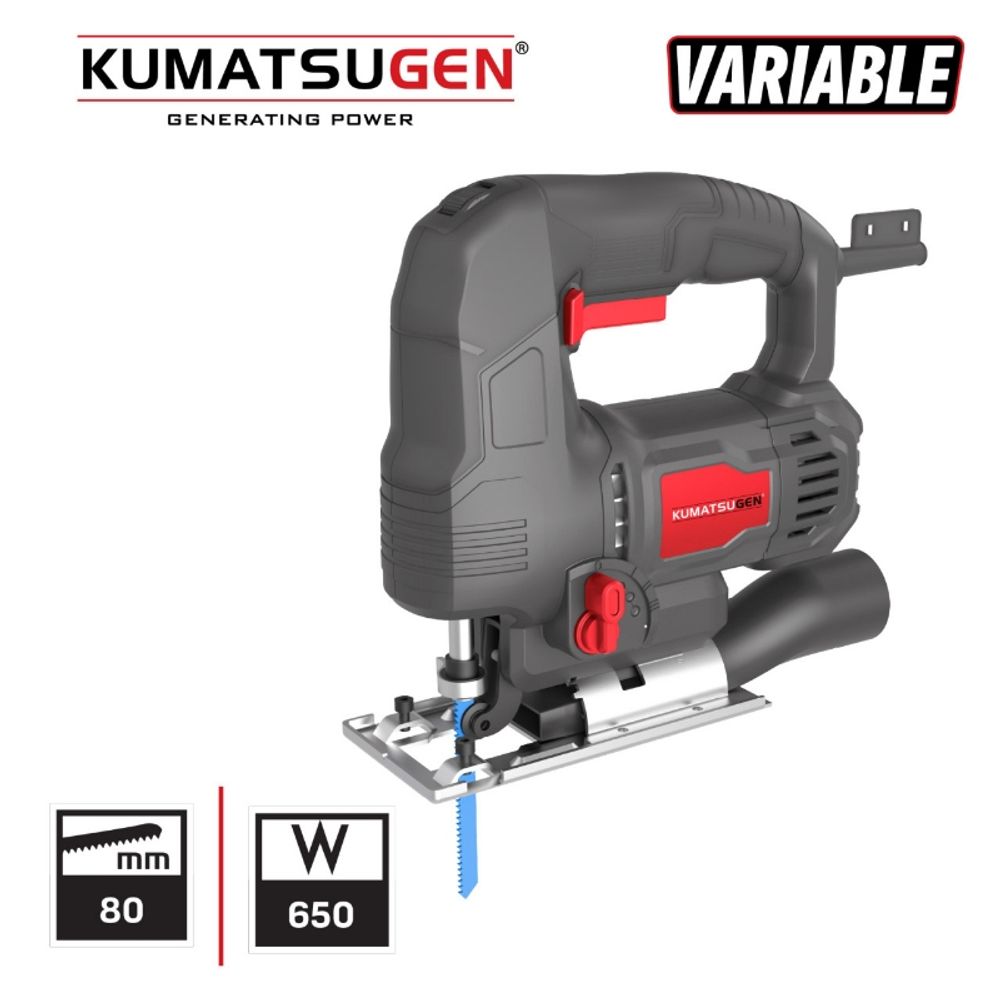 Kumatsugen KJS280 ubodna pila 650W, 80mm, regulacija brzine slika 1
