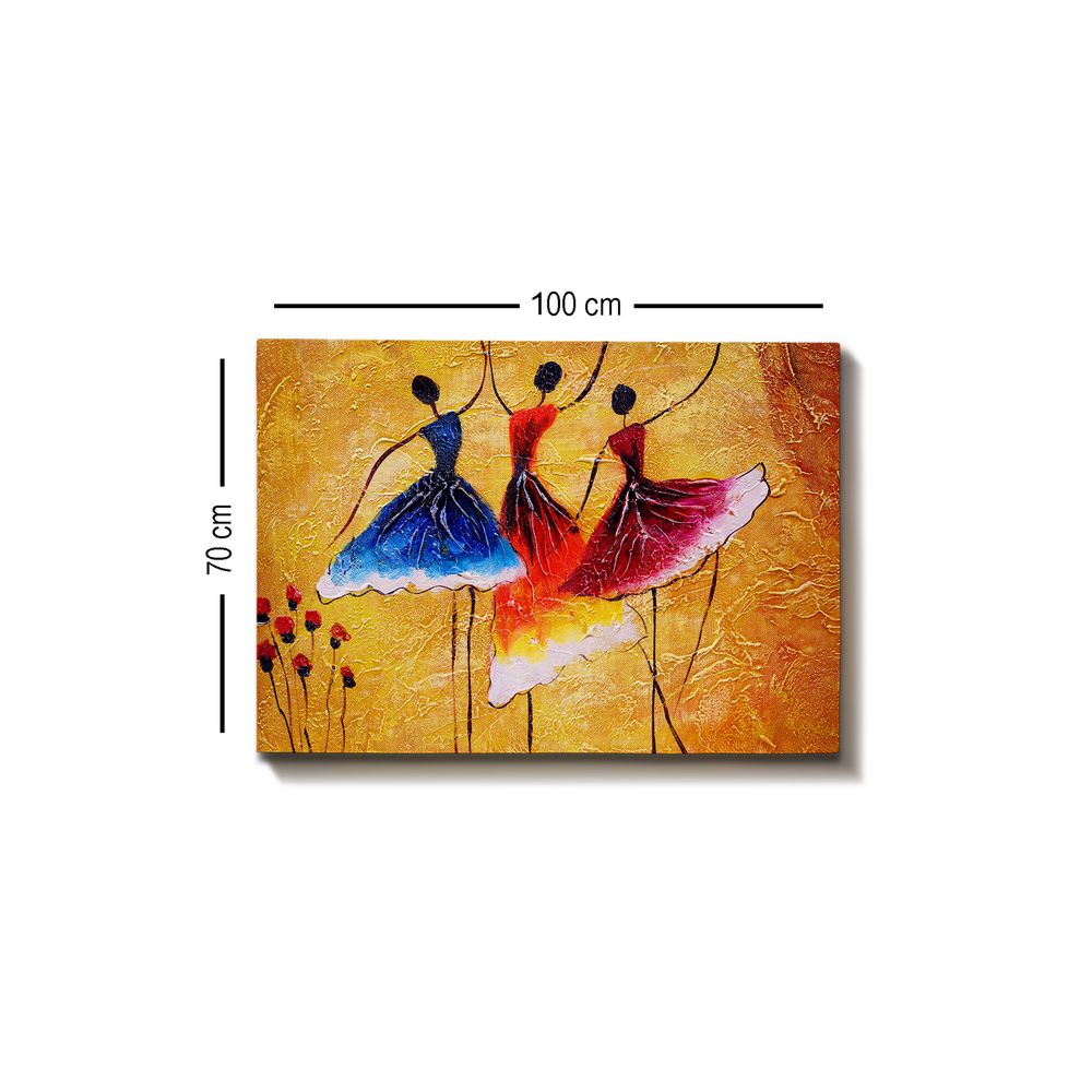 Dekorativna Šarena Slika na Platnu (70 x 100 cm) - Model 151 slika 3