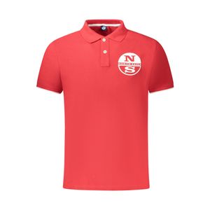 NORTH SAILS MEN'S SHORT SLEEVE POLO SHIRT RED