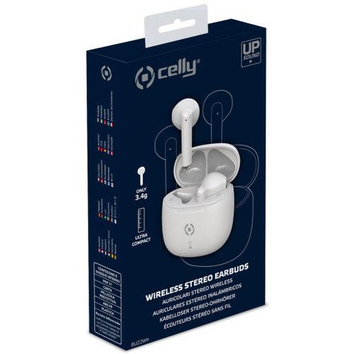 CELLY True Wireless bežične slušalice BUZ 2 u BELOJ boji slika 2