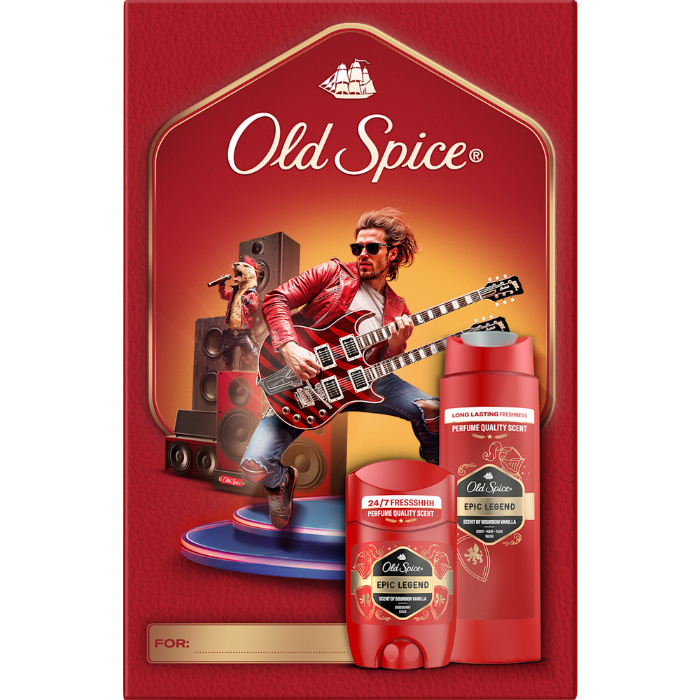 Old Spice poklon set za muškarce Music Epic Legend slika 1