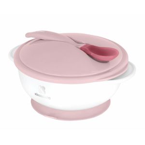 Kikka Boo zdjela sa žlicom za osjetljivost topline Pink 