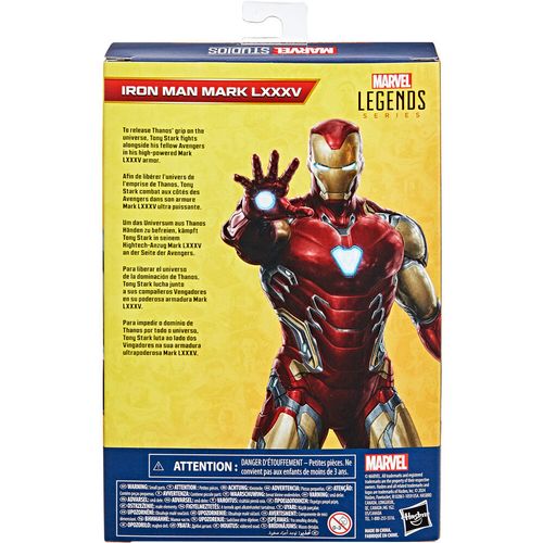 Marvel Legends Series Iron Man Mark LXXXV figure 15cm slika 5