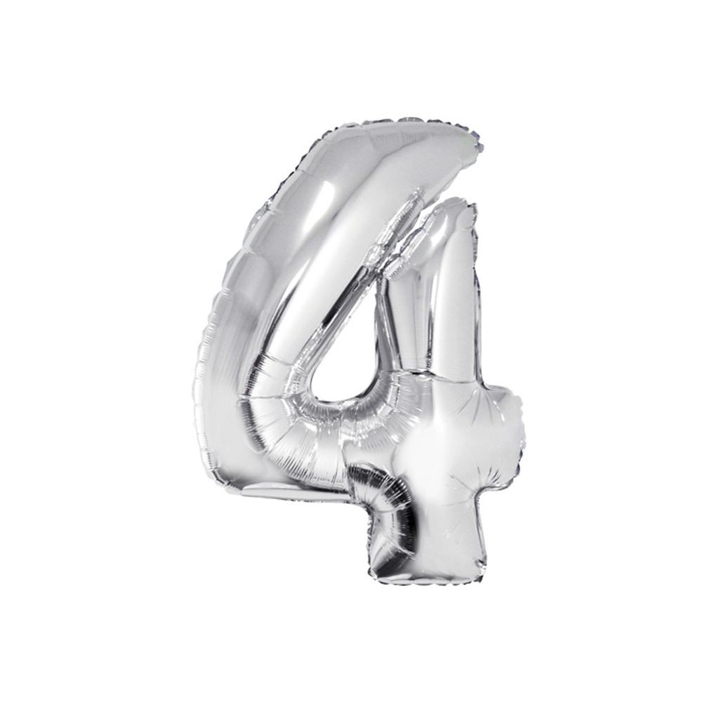 FG-C85S4 Folijski balon 4 Silver 92cm slika 1