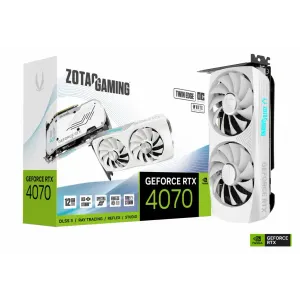 Zotac GAMING GeForce RTX 4070 Twin Edge OC White Edition 12GB DDR6 192 bit 3xDP/HDMI Grafička karta 