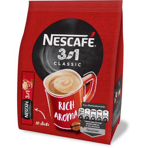 Nescafé 3u1 Classic Vrećica 10x16,5g slika 1