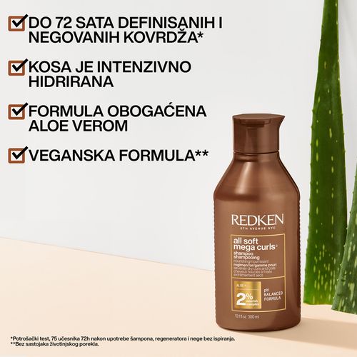 Redken All Soft Mega Curls šampon za kosu 300ml slika 6