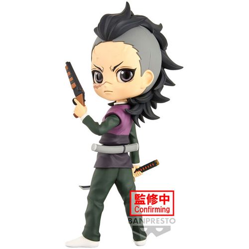 Demon Slayer Kimetsu no Yaiba Genya Shinazugawa Q posket figure 14cm slika 1